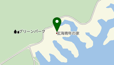 玄海青年の家 トイレの地図画像
