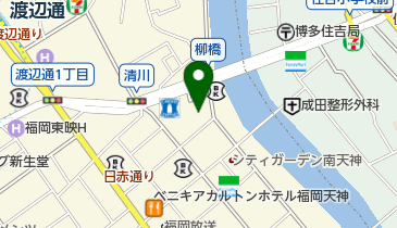 リコホテル博多 トイレの地図画像