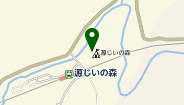 源じいの森 トイレの地図画像
