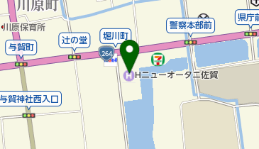 ホテルニューオータニ佐賀 トイレの地図画像