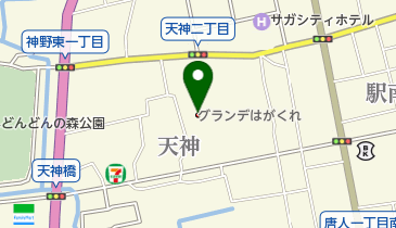 公立学校共済組合 はがくれ荘 トイレの地図画像