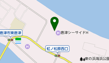 唐津シーサイドホテル トイレの地図画像