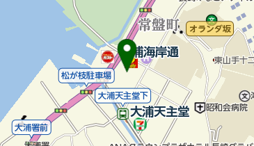 長崎ビューホテル トイレの地図画像