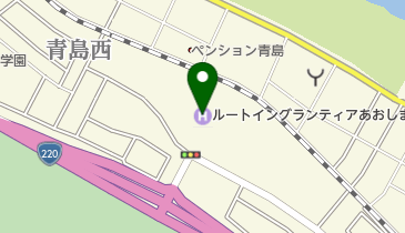 国民年金健康保養センター あおしま太陽閣 トイレの地図画像