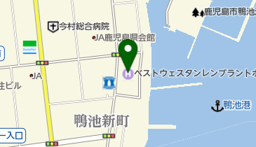 鹿児島東急ホテル トイレの地図画像