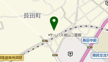 鹿児島県市町村職員共済組合 城山会館 トイレの地図画像