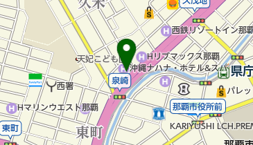 沖縄オーシャンビューホテル トイレの地図画像