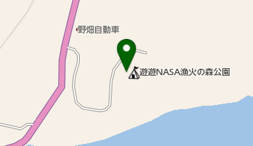 ふれあいの宿 遊遊NASA トイレの地図画像