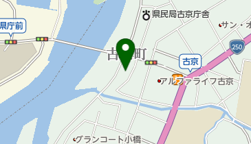 おかやま三光荘 トイレの地図画像