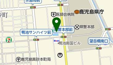 鹿児島県市町村自治会館 トイレの地図画像