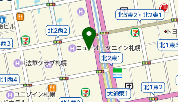 ホテルニューオータニ札幌 トイレの地図画像