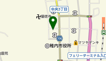 かんの旅館 トイレの地図画像