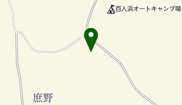 百人浜オートキャンプ場 トイレの地図画像