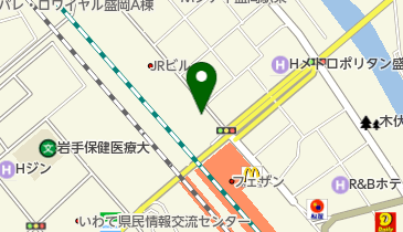 ホテルメトロポリタン盛岡 トイレの地図画像
