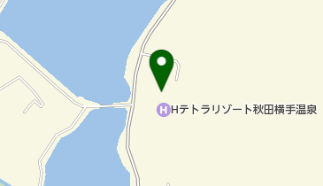 横手簡易保険保養センター トイレの地図画像