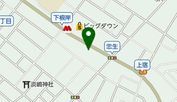 西村内科 トイレの地図画像