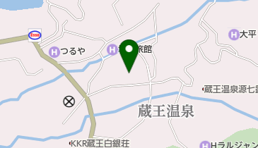 蔵王・和歌の宿わかまつや トイレの地図画像