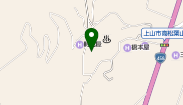 日本の宿 古窯 トイレの地図画像
