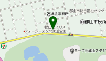 公立学校共済組合 郡山会館 トイレの地図画像