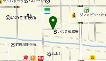 いわき社会福祉センター トイレの地図画像