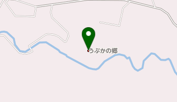 うぶかの郷 トイレの地図画像