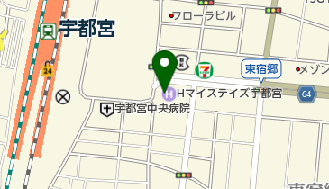 ホテルフェアシティ トイレの地図画像