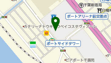 東横イン 千葉ポートスクエア トイレの地図画像