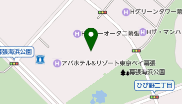 ホテルニューオータニ幕張 トイレの地図画像