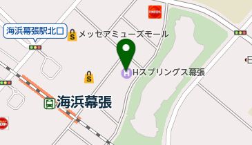 ホテルスプリングス幕張 トイレの地図画像