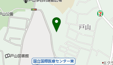 全国身体障害者総合福祉センター 戸山サンライズ トイレの地図画像