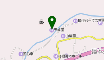 天成園 トイレの地図画像
