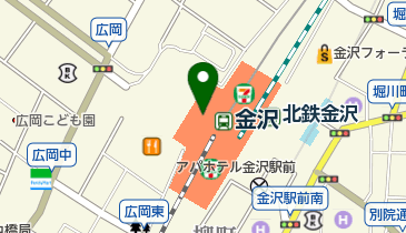 ホリデイ イン金沢 トイレの地図画像