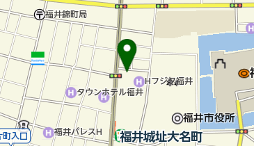福井ワシントンホテル トイレの地図画像