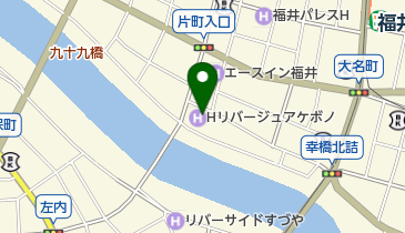 ホテルリバージュアケボノ トイレの地図画像