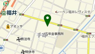 福井厚生年金会館 トイレの地図画像