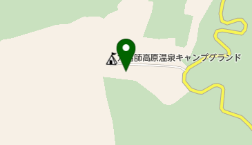 KOA六呂師高原温泉キャンプグランド トイレの地図画像