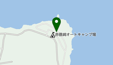 赤礁崎オートキャンプ場 トイレの地図画像