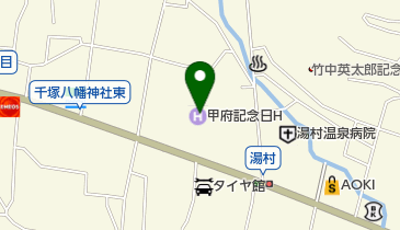 甲府富士屋ホテル トイレの地図画像