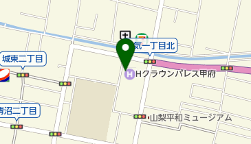 山梨厚生年金会館 トイレの地図画像