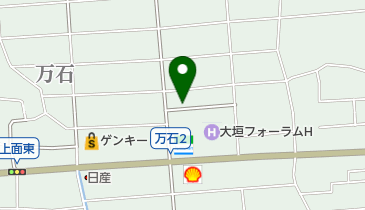 大垣フォーラムホテル トイレの地図画像