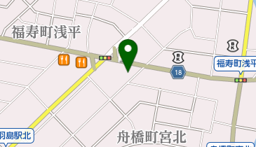 ターミナルホテル羽島平安閣 トイレの地図画像