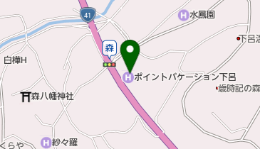 政府管掌健康保険福祉センター ヘルシーパル下呂 トイレの地図画像