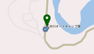 南アルプス井川オートキャンプ場 トイレの地図画像
