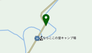 居尻キャンプ場 トイレの地図画像