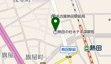 熱田の荘 深翠苑 トイレの地図画像