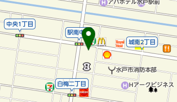 ホリデイ イン水戸 トイレの地図画像