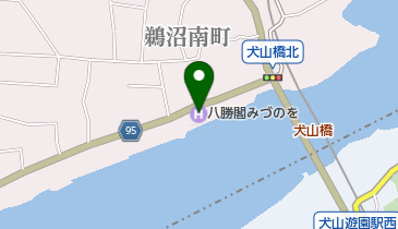 八勝閣 みづのを トイレの地図画像