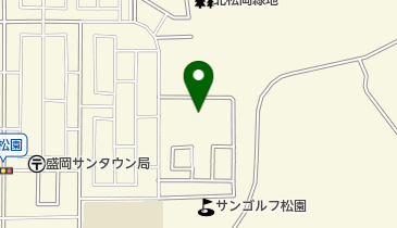 国民年金健康センター もりおか トイレの地図画像
