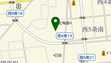 北海道ホテル トイレの地図画像