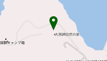 千葉県立大房岬少年自然の家 トイレの地図画像